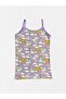 Girl's 100% Cotton Purple Color Little Rabbit and Cloud Patterned Athlete Boxer Set - 3