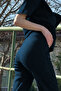 Ribbed Ottoman Short-Sleeved Suit Summer Loose Fit Thin Lycra Fabric - 2