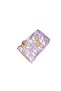 Girl's 100% Cotton Purple Color Little Rabbit and Cloud Patterned Athlete Boxer Set - 4