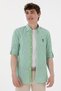 Men's Green Long Sleeve Shirt 50299807 -Vr054