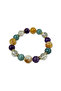Citrine Crystal Quartz Aquamarine Amethyst (Gutter Positive Energy Protection Shield) Bracelet - 4