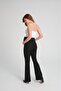 Spanish Leg Diver Fabric Full Flexible Maternity Pants - 3