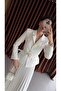 Women's Stylish Skirted Jacket Belted Suit - 2