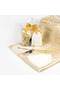 Prayer Rug + Rosary + Skullcap + Essence Gift Set (Acetate Box with Bag, Gold) - 2
