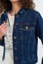 Jacheta dama din denim cu buzunare - 4