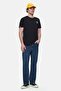 Bass Black Crew Neck Printed 100% Cotton Standard Fit Men's Tshirt - 3