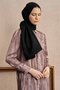 Double Sided Ethnic Pattern Shawl - Black - 2