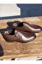 Men's Summer Shoes, Genuine Leather Inside and Out, Phylon Sole, Laceless, Brown, Lightweight Sole - 4
