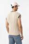 100% cotton knit men's vest - 4