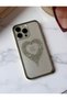 iPhone 16 (6.1 Inch) Compatible Sparkling Shiny Stone Luxury Series Transparent Case