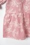 Vintage Flower Embroidered Girl's Casual Dress - 4