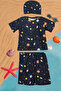 Boy's Set of 3 Swimsuits