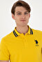 Men's Slim Fit Polo Neck Yellow Basic T-Shirt 50298010-Vr094 - 2