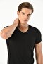 10 Combed Cotton Men's V-Neck Short Sleeve Undershirt (T-Shirt) 1St. The Quality Is Made from 100% Cotton Threads. - 3