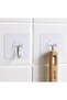 Self-Adhesive Transparent Hanger 3 Pcs