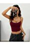 Leopard Print Strap Crop Bustier
