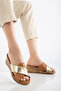 00199100   Genuine Leather Anatomical Extra Comfortable Heel Spur Comfortable Slippers