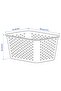 PLOGSV NG White Storage Basket by IKEA 15x20x10 cm, Recycled Plastic, Versatile Use - 6