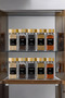 12-Piece Square Glass Spice Jar Set with Bamboo Lids / 40 Labels Included as a Gift / 12-Piece Spice Jar Set - 6