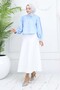 Baby Blue Short Shirt 2254 - 5