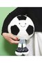 Black White Fan Standing Plush Football Cute Home Room Decor Ball High Quality - 7