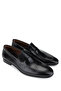 Men's Genuine Leather Black Classic Shoes - 2