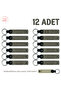 A Meaningful Graduation Souvenir for High School Classes Set of 12, Memory Keychain, Ash Gray & Milk Coffee
