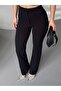 High Waist Topstitched Palazzo Pants