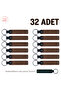 Keychain with Name and Text Can Be Written for Special Organizations, 32' Keychain, Light Brown & Navy Blue