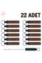 Set of 22, Keychain with Name Written, Light Brown & Navy Blue, Meaningful Souvenir for Students of the History Department