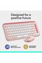 Kit de tastare si mouse Logitech Pop Icon Combo, Bluetooth, Layout US (Roz) - 7