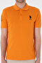Orange Slim Fit Polo Collar Basic T-Shirt for Men 50305929-VR051 - 7