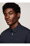 Men's Brand Logo Stretch Cotton Semi-Flat Collar Stylish Looking Shirt Suitable for Daily Use - 3