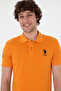 Orange Slim Fit Polo Collar Basic T-Shirt for Men 50305929-VR051 - 3