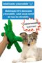 Mihav Sound Dog Toy Green Color Cat Shaped Dog Teeth Scratching Toy - 5