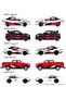 Majorette Toyota Racing Die-Cast 5-Pcs Giftpack - 2