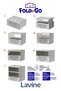 6 Floor Foldableportable Large Capacity Portable Organizer Shoe Organizer "White" - 8