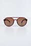 Men's Brown Uv 400 Protection Sunglasses 23Sm15143R03