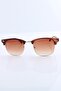 Matte Brown Uv400 Women's Sunglasses - - 4Bm31R004