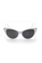 White Uv400 Women's Sunglasses - - 4Bm16R005 - 2