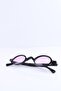 Unisex Black Purple Glass Uv400 Sunglasses - 3Sm5928R009 - 4