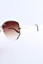 Brown Uv400 Women's Sunglasses - 1Mp6515R002 - 3