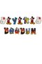 Mickey Mouse Themed Happy Birthday Lettering - Birthday Ornaments Banner Party Banner - 4