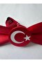 Turkish Flag 23 April / 19 May / 29 October Elastic Children's Bow Tie Set of 10 - 6