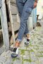 Guki35 Women's Black White Daily Comfortable Vegan Faith Sneaker - 7