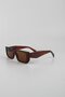 Brown UV400 Filter Women's Sunglasses G24FT1057R03