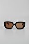 Brown UV400 Filter Women's Sunglasses G24FT1253R02