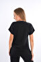 Black Lycra Doctor Nurse Surgical Jersey Bottom Top Suit - 3