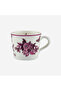طقم فناجين قهوة Primavera Pink Porcelain بسعة 120 مل - 7