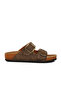 Mink Cork Sole Women's Slippers Pc-6958 Z - 2